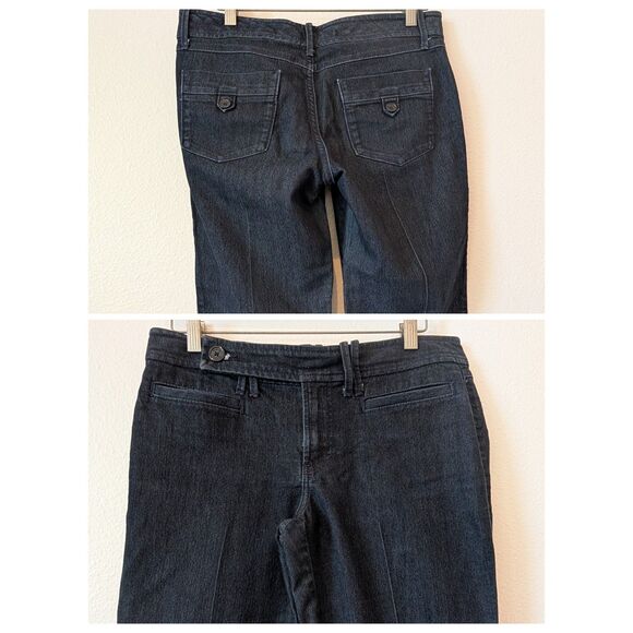 Banana Republic Blue Denim Trouser Y2K Dark Wash Jeans  Sz 28/6R - Picture 10 of 11